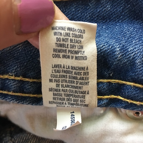 American Eagle Women's Distressed Denim Skirt 4 - Picture 5 of 6